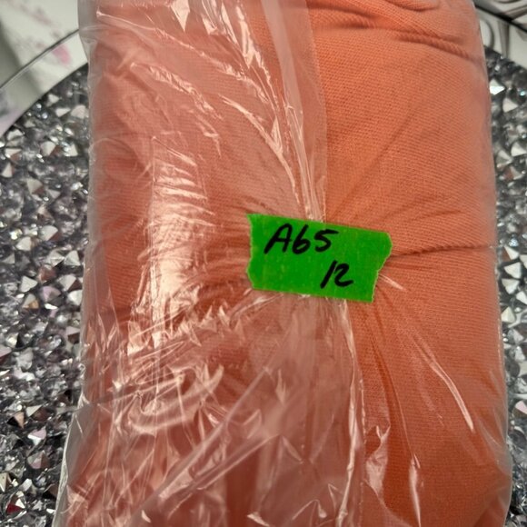 Nicole Miller cashmere pants flare soft bright tie waist Vibrant Orange Knitwear - Picture 12 of 13